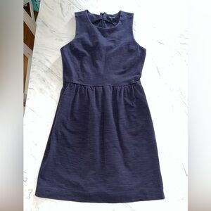 Madewell Knit Sleeveless Navy Blue Dress m